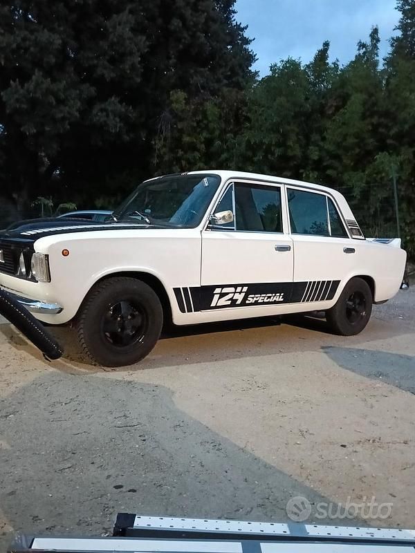 Usata Fiat 124 1960 Bianco Berlina