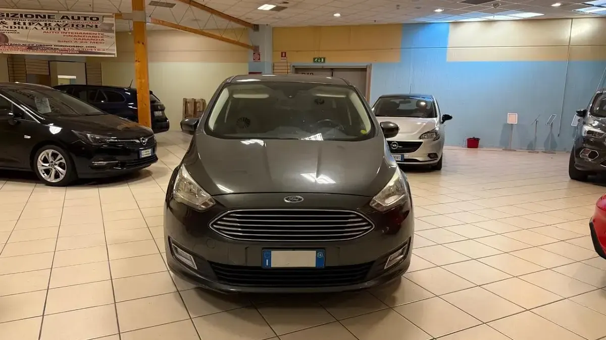 Usata Ford C-MAX Titanium 95 CV (69 kW) 2016 Grigio Monovolume