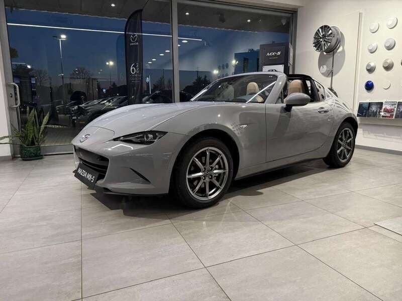 Nuova Mazda MX5 Kazari 132 CV (97 kW) 2025 Grigio Cabrio
