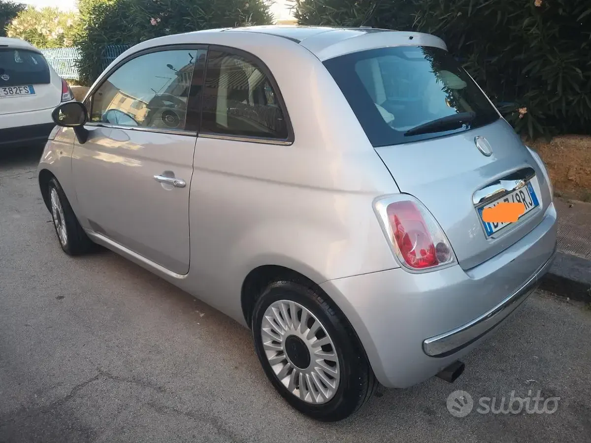 Usata Fiat 500 69 CV (50 kW) 2011 Grigio Berlina