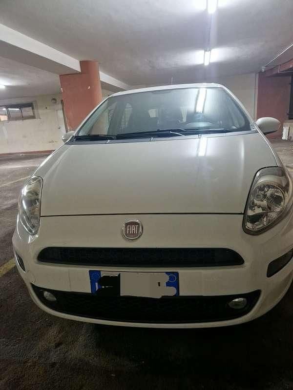 Usata Fiat Punto Easy 75 CV (55 kW) 2014 Bianco Utilitaria