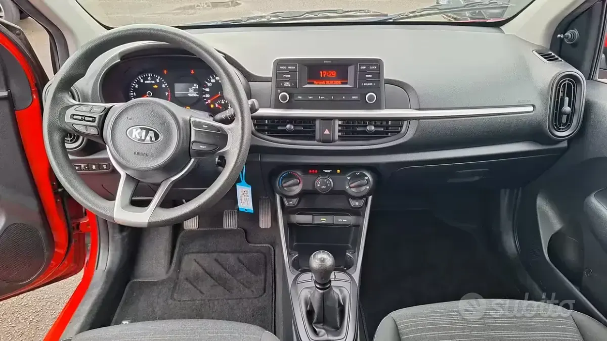 Usata Kia Picanto 67 CV (49 kW) 2021 Rosso Utilitaria