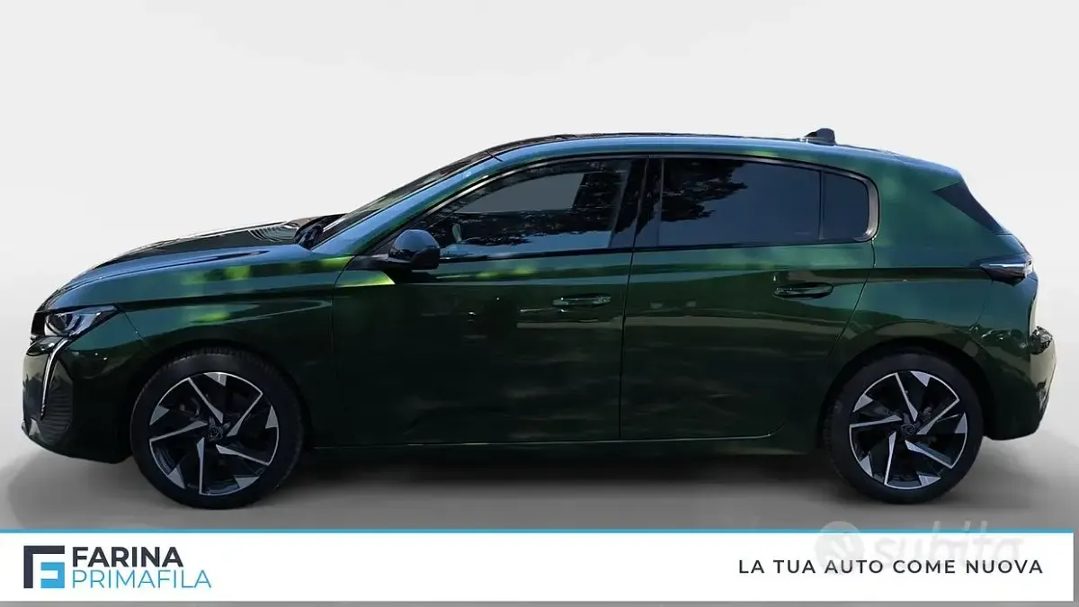 Usata Peugeot 308 Allure 131 CV (96 kW) 2022 Verde Berlina