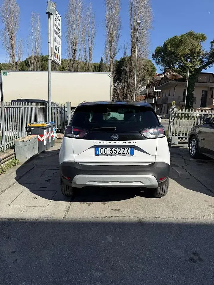 Usata Opel Crossland Elegance 120 CV (88 kW) 2021 Bianco SUV