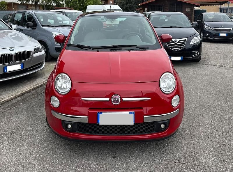 Usata Fiat 500 Lounge 69 CV (50 kW) 2011 Rosso Berlina