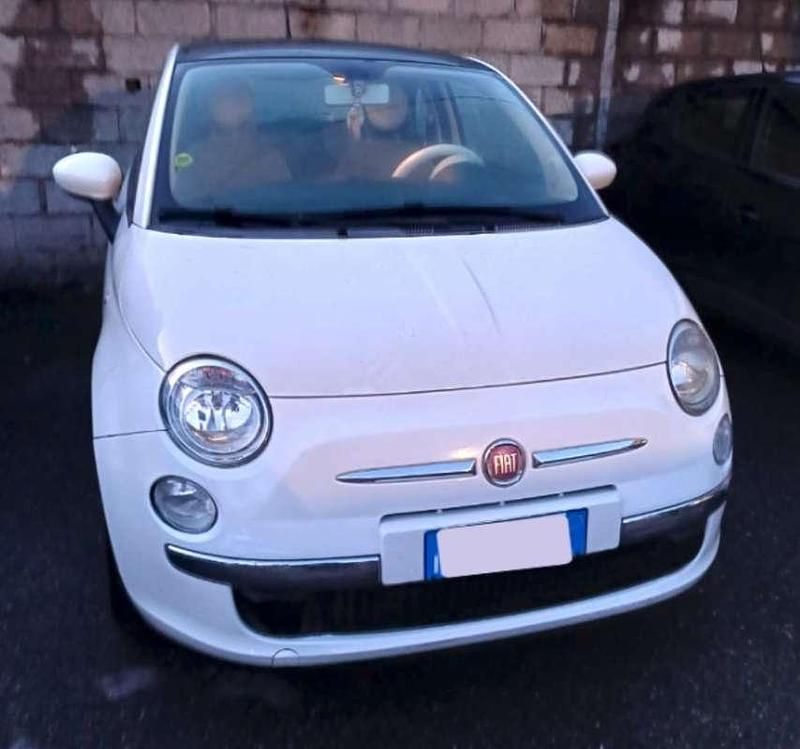 Usata Fiat 500 Lounge 69 CV (50 kW) 2009 Cabrio