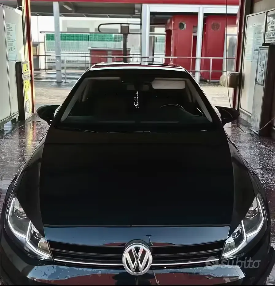 Usata VW Golf VII 125 CV (91 kW) 2016 Nero Berlina