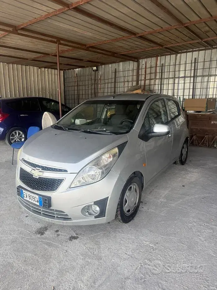 Usata Chevrolet Spark 68 CV (50 kW) 2011 Grigio Utilitaria