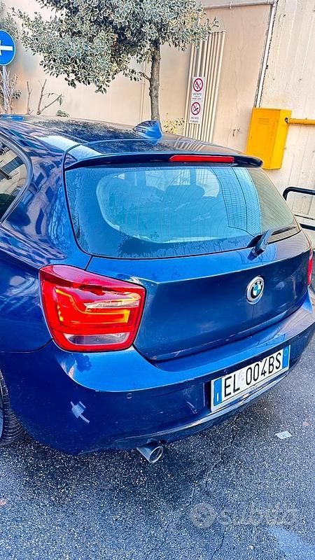 Usata BMW 120 184 CV (135 kW) 2012 Blu Utilitaria