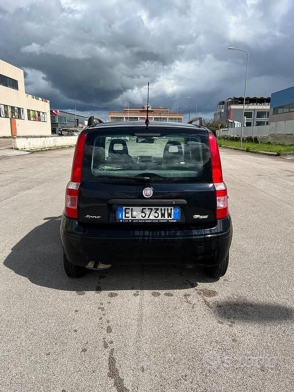 Usata Fiat Panda 69 CV (50 kW) 2012 Nero Utilitaria