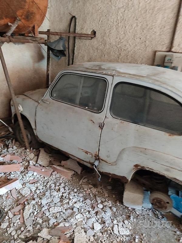 Usata Fiat 600 1950 Grigio Berlina