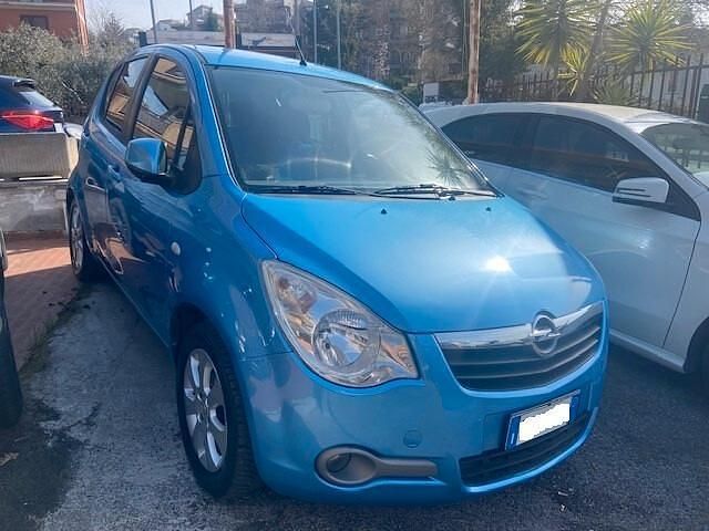 Usata Opel Agila Enjoy 86 CV (63 kW) 2009 Blu Utilitaria