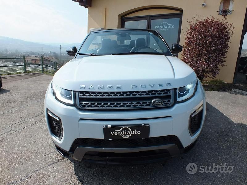Usata Land Rover Range Rover evoque 180 CV (132 kW) 2017 Grigio Cabrio