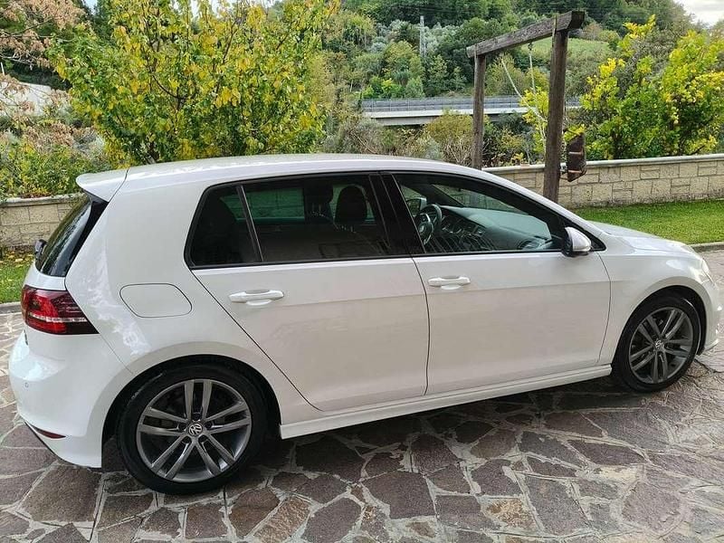 Usata VW Golf VII Edition 110 CV (80 kW) 2015 Bianco Berlina