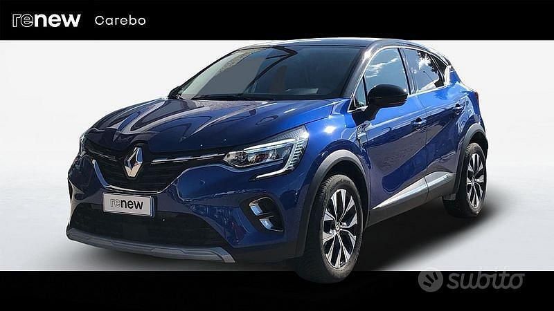 Blu chiaro Usata 2024 Renault Captur Techno SUV | 18.800 € (Buon prezzo) - Immagine 1/4