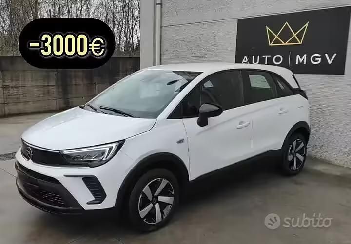 Usata Opel Crossland X Edition 110 CV (80 kW) 2023 Bianco SUV