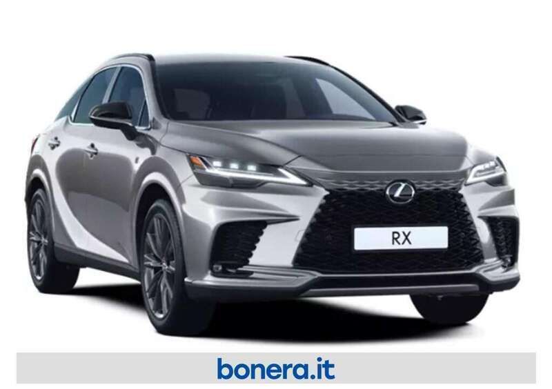 Nuova Lexus RX450h 309 CV (227 kW) 2025 F white SUV