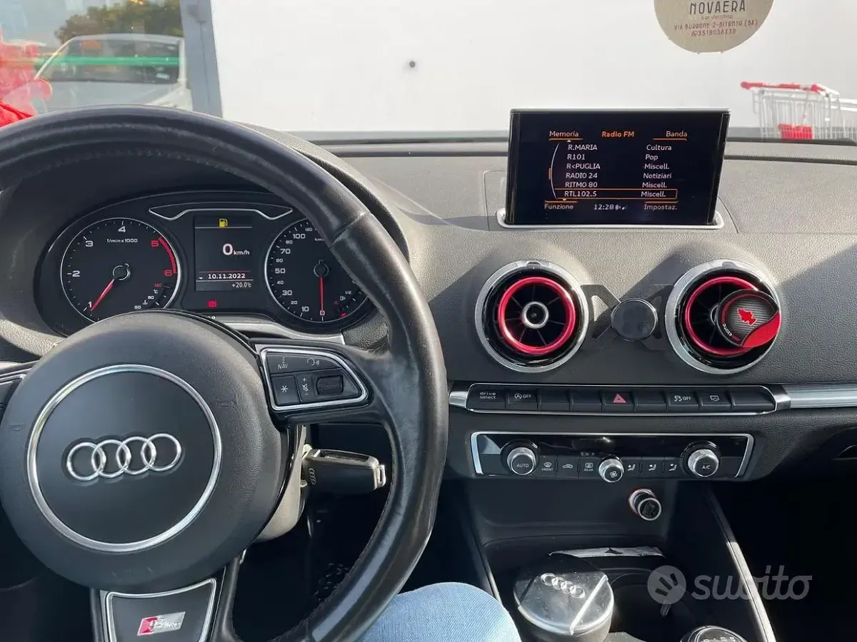 Usata Audi A3 150 CV (110 kW) 2012 Grigio Utilitaria