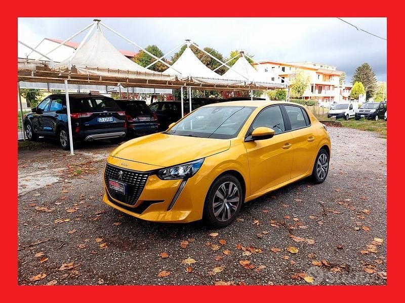 Usata Peugeot 208 Active 75 CV (55 kW) 2020 Giallo Utilitaria