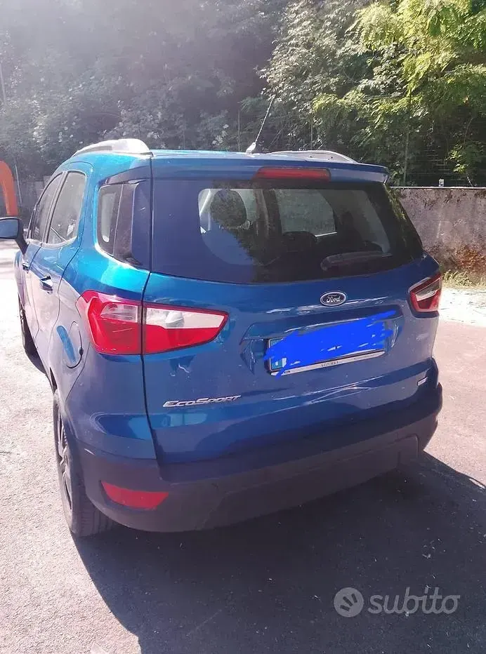 Usata Ford Ecosport S 99 CV (72 kW) 2018 Blu SUV