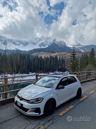 Usata VW Golf VII GTI 310 CV (228 kW) 2019 Bianco Berlina