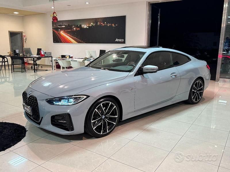 Usata BMW 420 M Sport 190 CV (139 kW) 2022 Grigio Coupé
