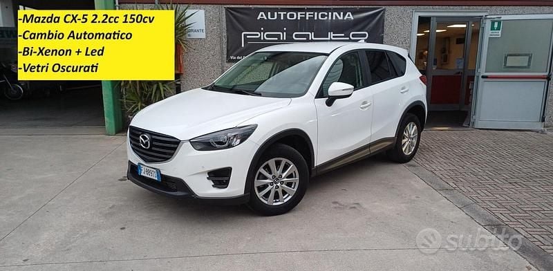 Bianco Usata 2017 Mazda CX-5 Evolve SUV | 7980 € (Ottimo prezzo) - Immagine 1/4