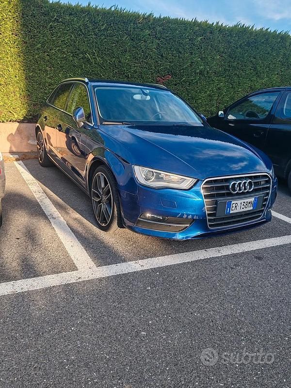 Usata Audi A3 150 CV (110 kW) 2013 Blu Coupé