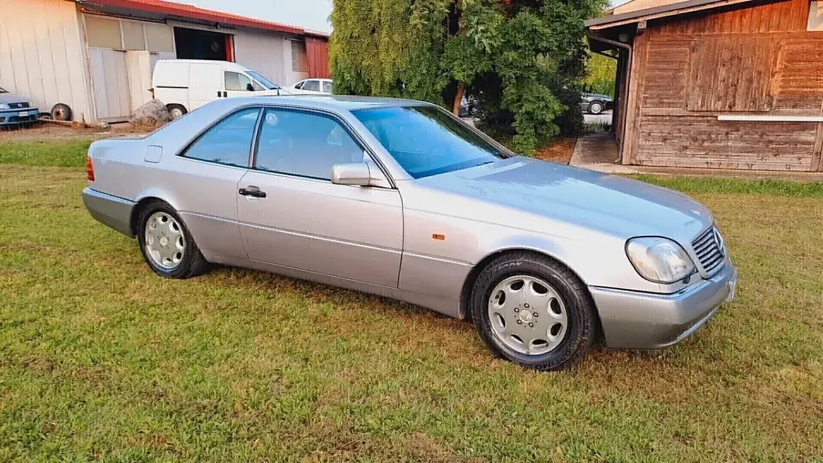 Usata Mercedes CL500 320 CV (235 kW) 1994 Argento Coupé