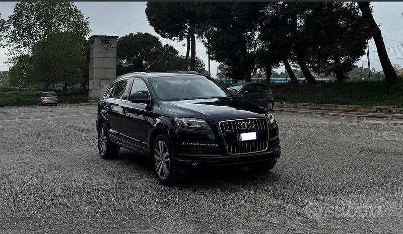 Usata Audi Q7 245 CV (180 kW) 2014 Nero SUV