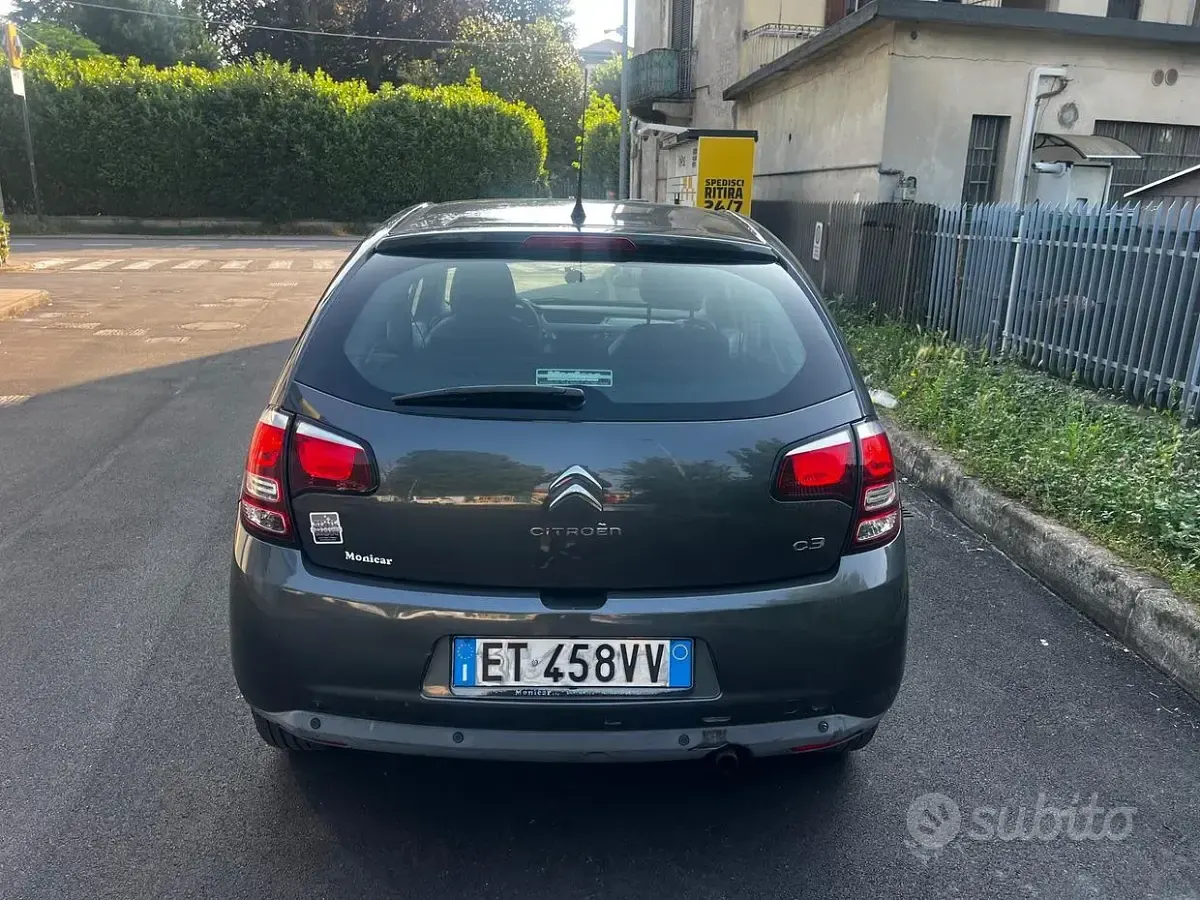 Usata Citroën C3 Exclusive 82 CV (60 kW) 2014 Grigio Berlina