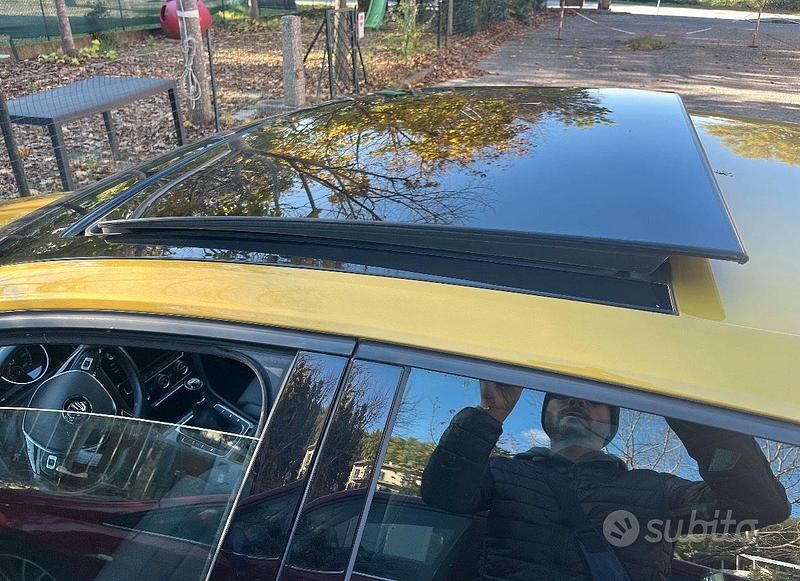 Usata VW Golf VII Trendline 110 CV (80 kW) 2018 Giallo Berlina