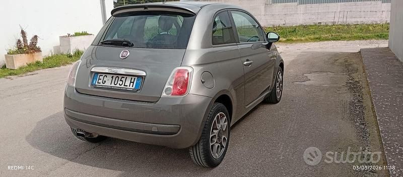 Usata Fiat 500 95 CV (69 kW) 2011 Grigio Berlina