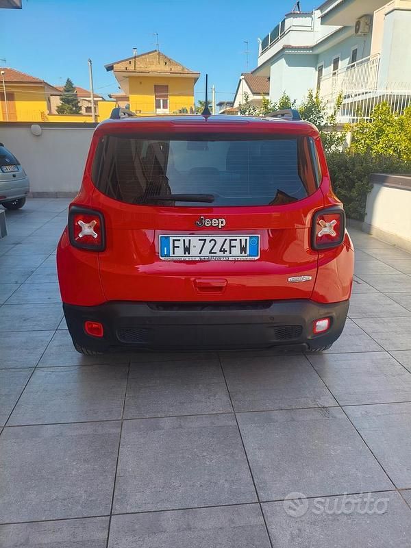 Usata Jeep Renegade 120 CV (88 kW) 2019 Rosso SUV