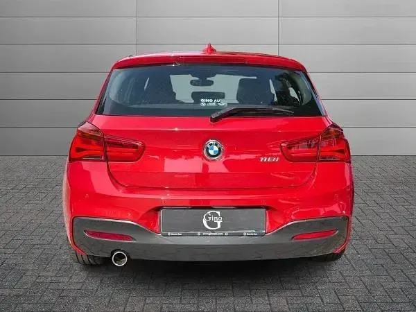 Usata BMW 118 M Sport 136 CV (100 kW) 2019 Rosso metallizzato Berlina