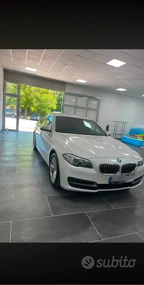 Usata BMW 520 190 CV (139 kW) 2015 Bianco Berlina