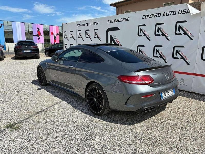 Usata Mercedes C63 AMG AMG 476 CV (350 kW) 2018 Grigio Coupé
