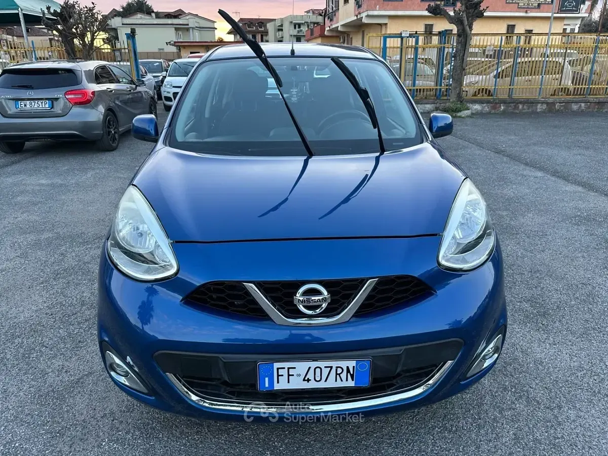 Usata Nissan Micra 80 CV (58 kW) 2016 Blu Berlina