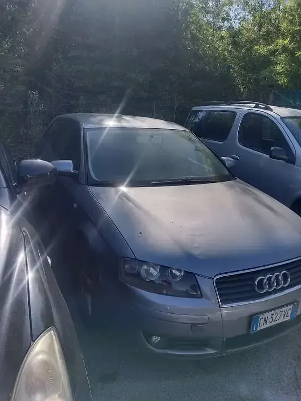 Usata Audi A3 Ambition 140 CV (102 kW) 2004 Grigio Utilitaria