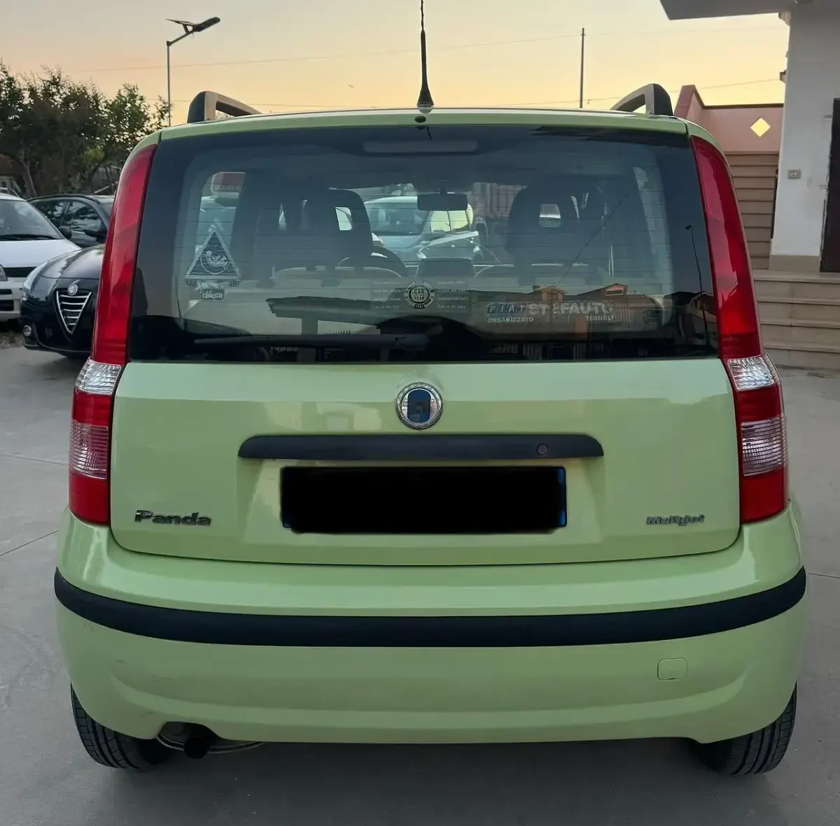 Usata Fiat Panda Emotion 69 CV (50 kW) 2005 Verde Utilitaria