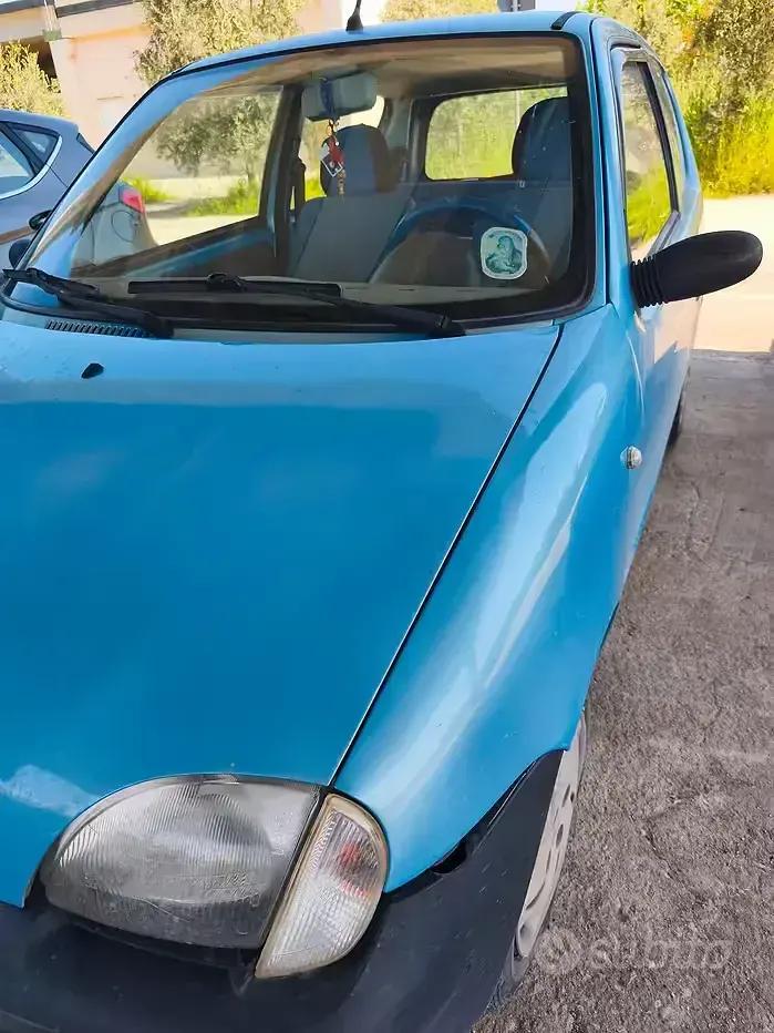 Usata Fiat Seicento 54 CV (39 kW) 2006 Bluazzurro Utilitaria