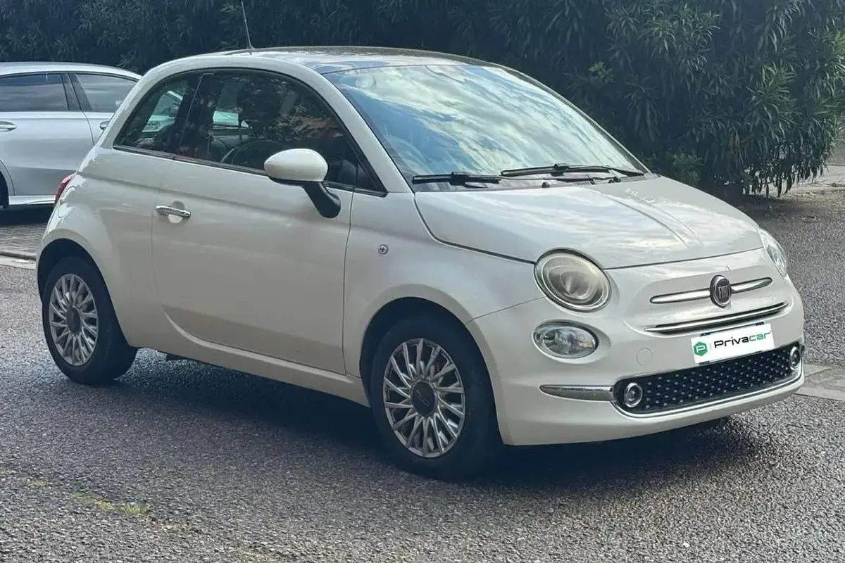 Usata Fiat 500 Lounge 69 CV (50 kW) 2017 Bianco Utilitaria