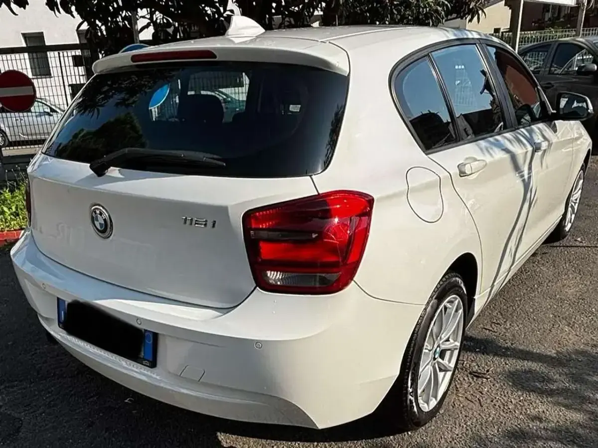 Usata BMW 116 M Sport 136 CV (100 kW) 2015 Bianco Utilitaria