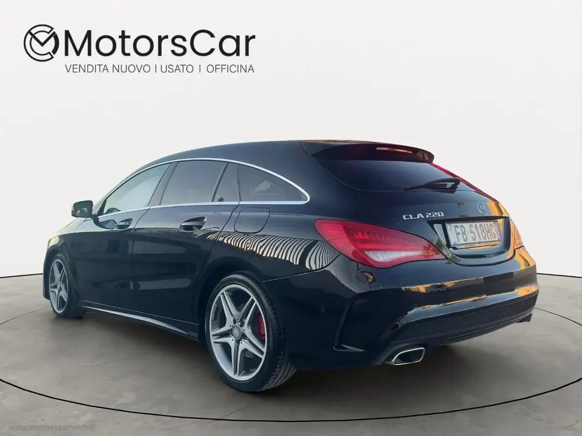 Usata Mercedes CLA220 177 CV (130 kW) 2015 Nero Berlina