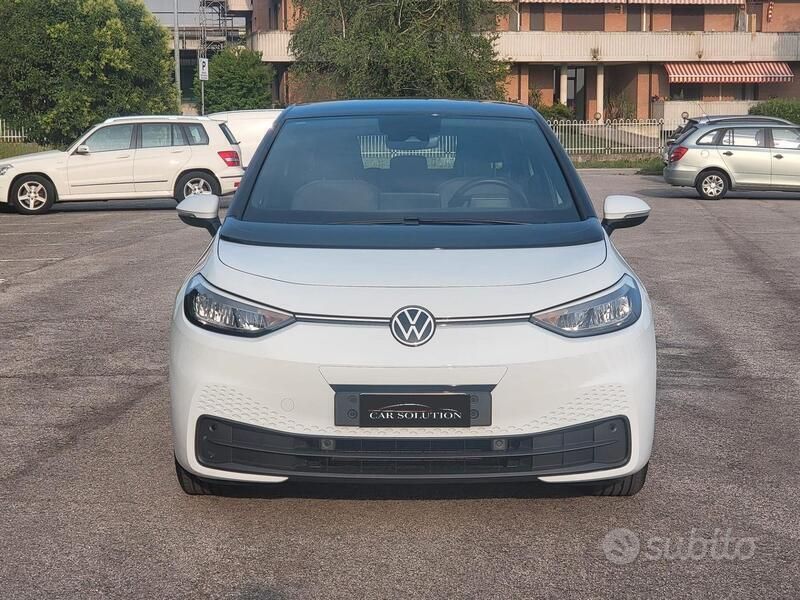Begagnad VW ID.3 Life 69 kW (95 HK) 2021 Vit Halvkombi