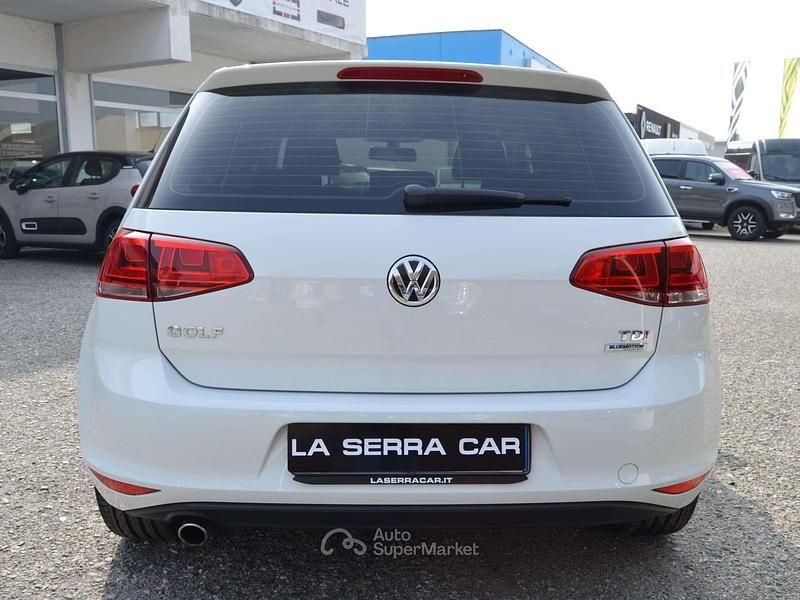 Usata VW Golf VII Highline 105 CV (77 kW) 2015 Bianco Berlina