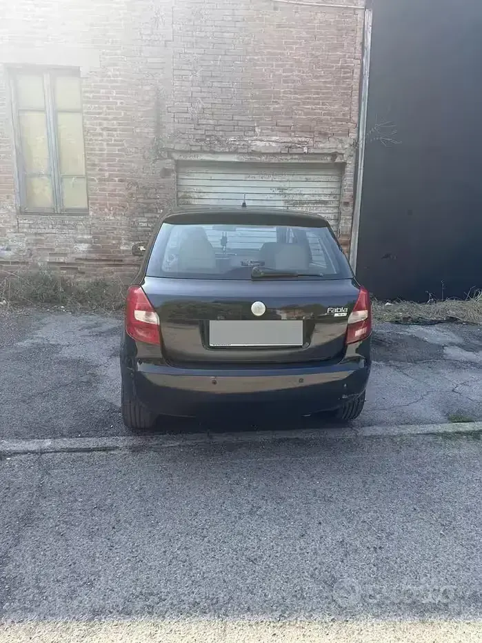 Usata Skoda Fabia 85 CV (62 kW) 2007 Nero Berlina