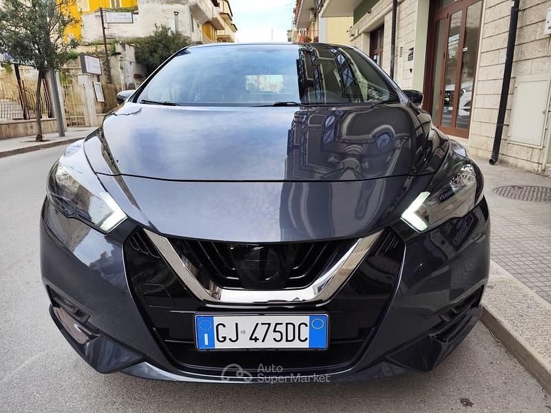 Usata Nissan Micra Acenta 92 CV (67 kW) 2022 Blu Utilitaria