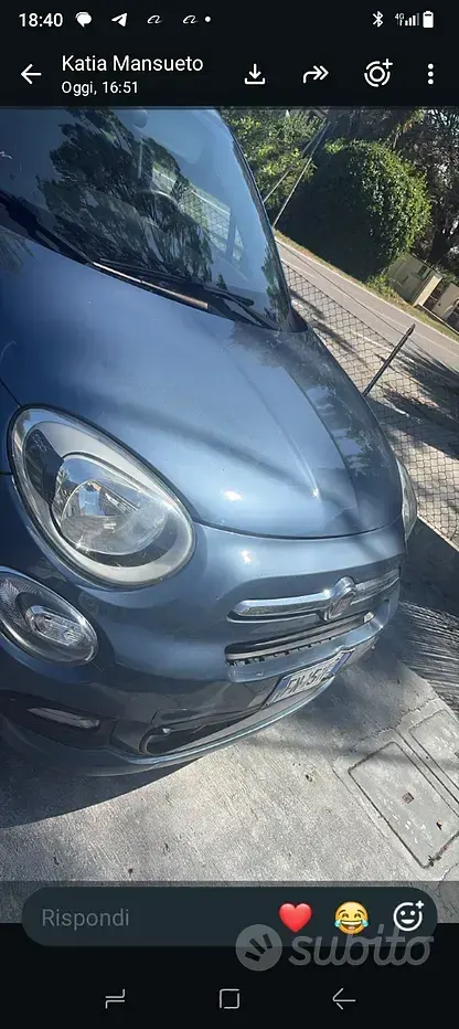 Usata Fiat 500 Pop Star 95 CV (69 kW) 2017 Bluazzurro Station wagon