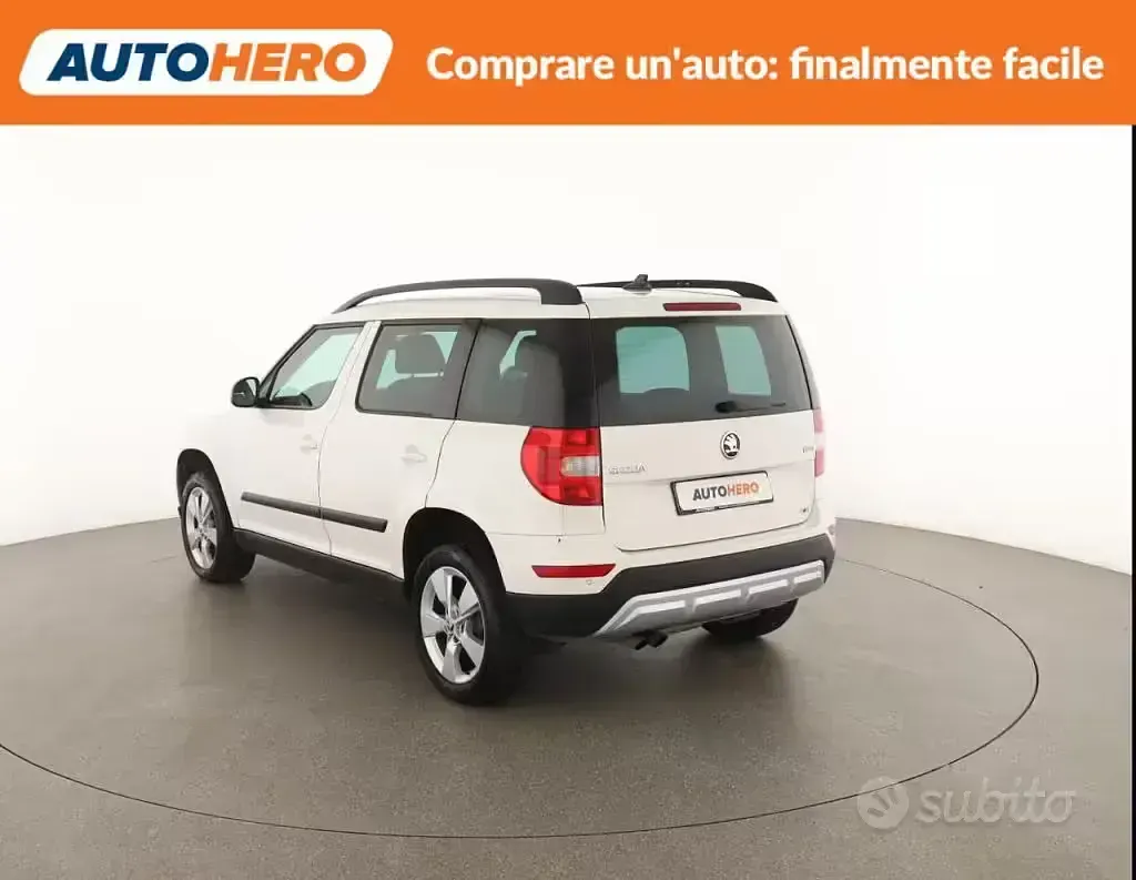 Usata Skoda Yeti 110 CV (80 kW) 2015 Bianco SUV